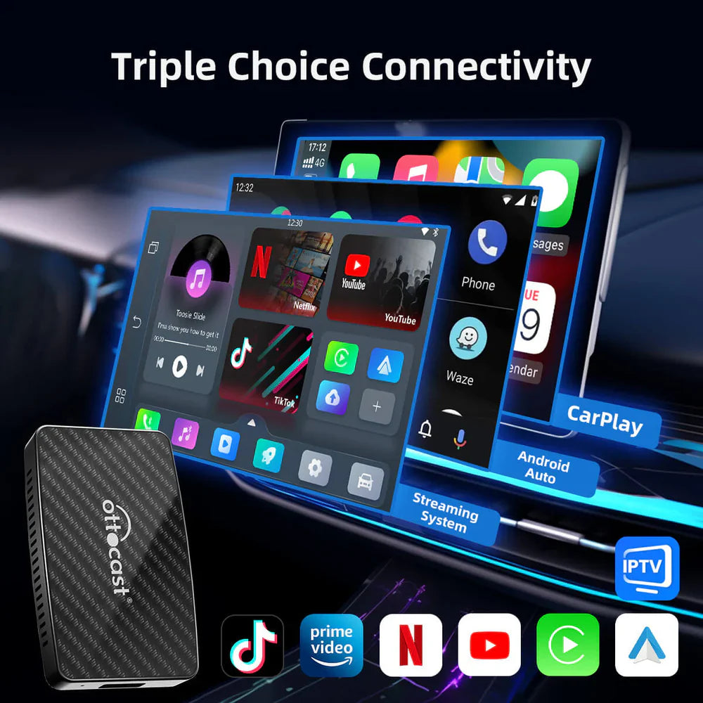 Carlinkit Tbox UHD Android 13 CarPlay AI Box with HD Output